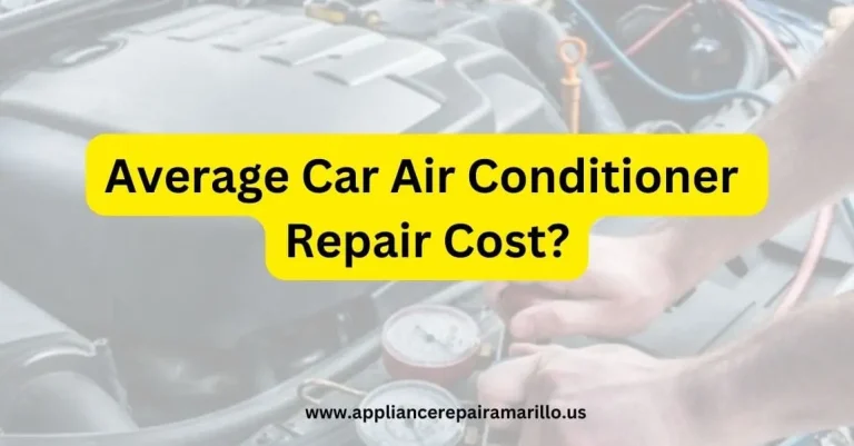 average car air conditioner repair cost